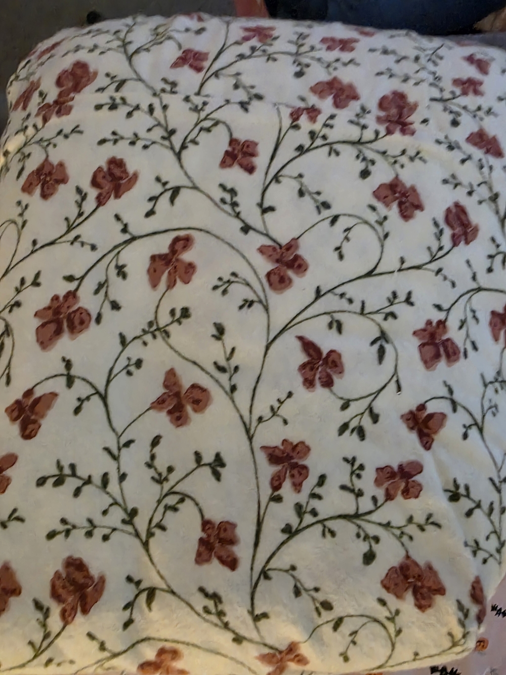 Target FLORAL QUEEN FLANNEL SHEET SET